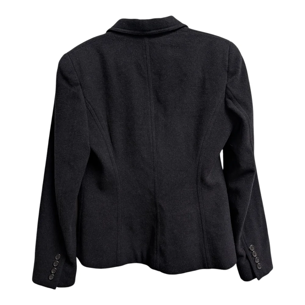 Lauren Ralph Lauren Wool Angora Blend Black Blazer Jacket 4P